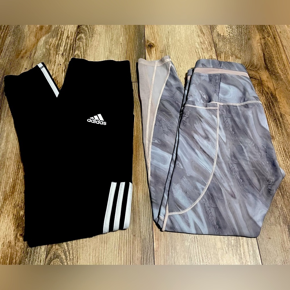 2 size small leggings active wear bundle